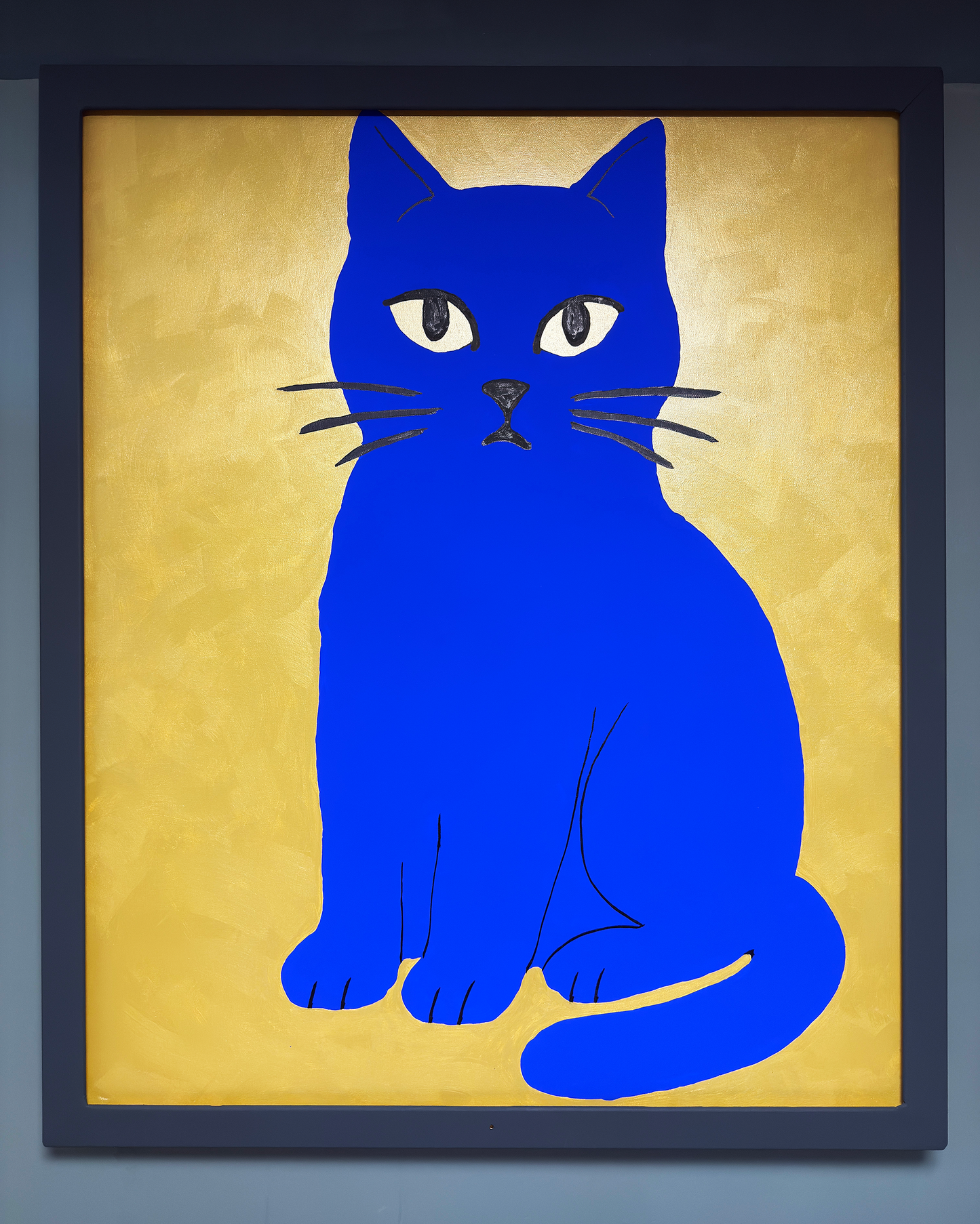 Yves Klein's Cat