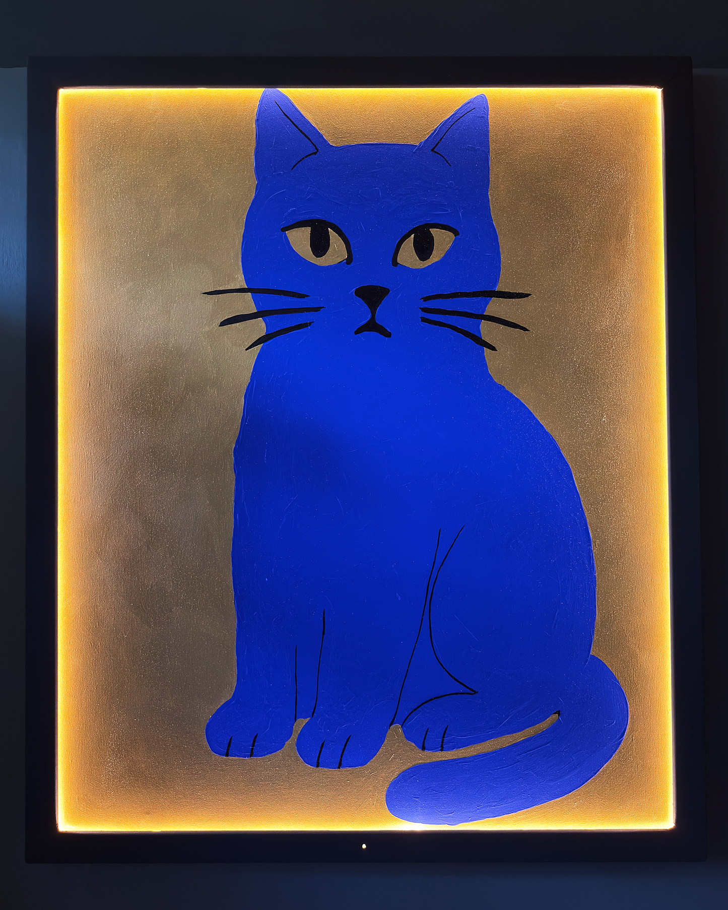 Yves Klein's Cat