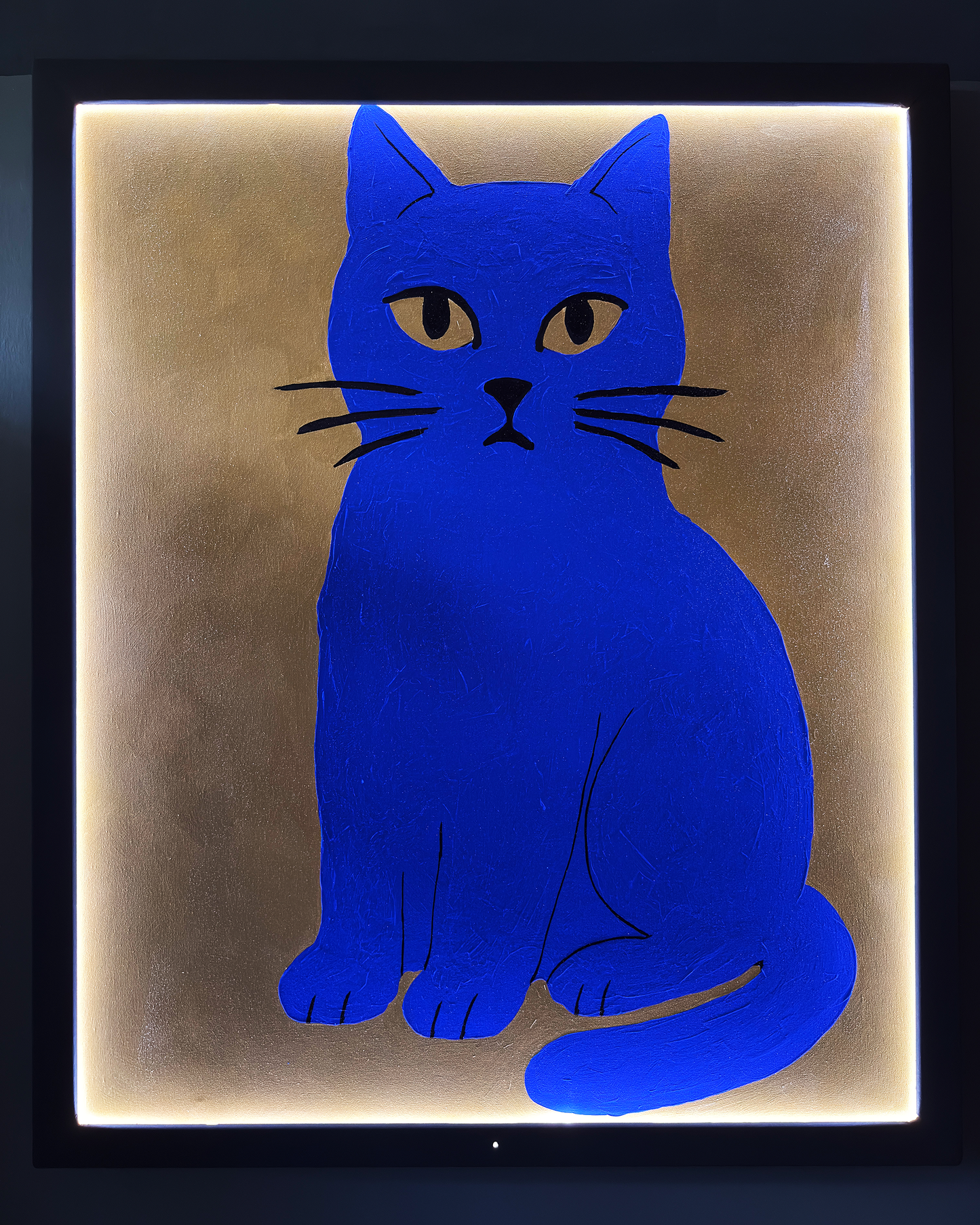 Yves Klein's Cat