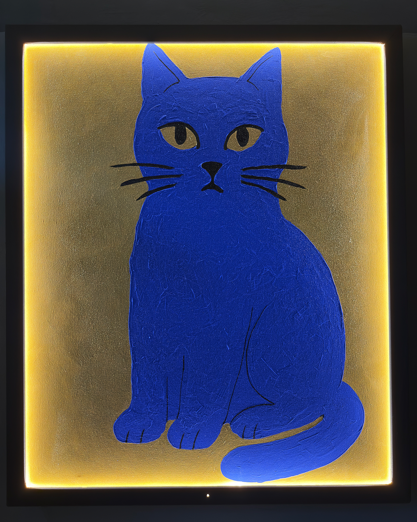 Yves Klein's Cat