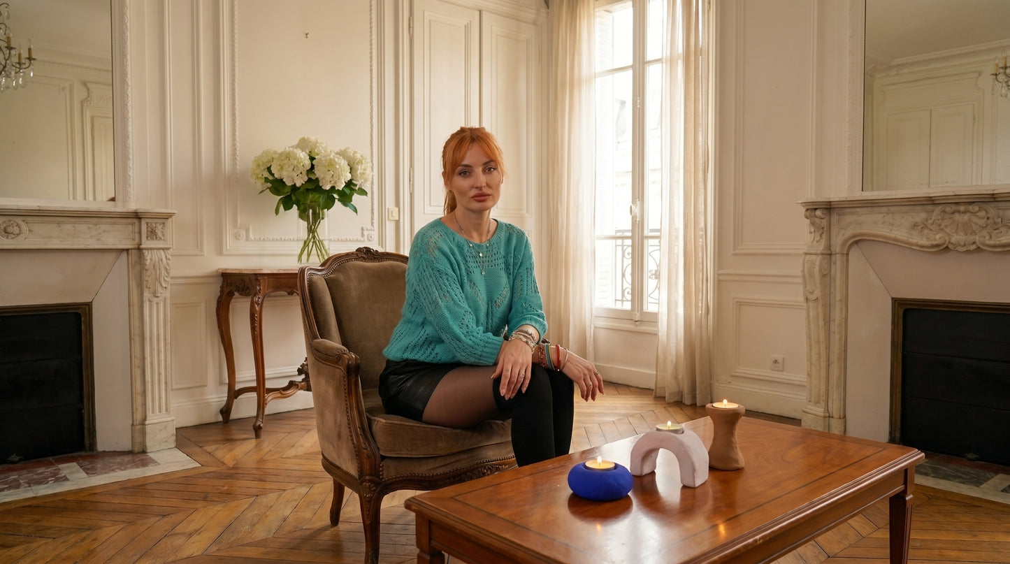 The ARHETIP Trilogy Set | Sculptural Handcrafted Tealight Holders | Nouvelle Bohème